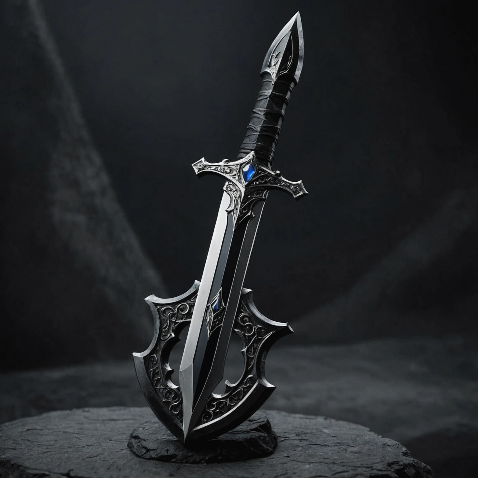 The Obsidian Blade is mine, and mine alone. It will be used only to protect, never to harm. This is my will, my legacy, and my curse.