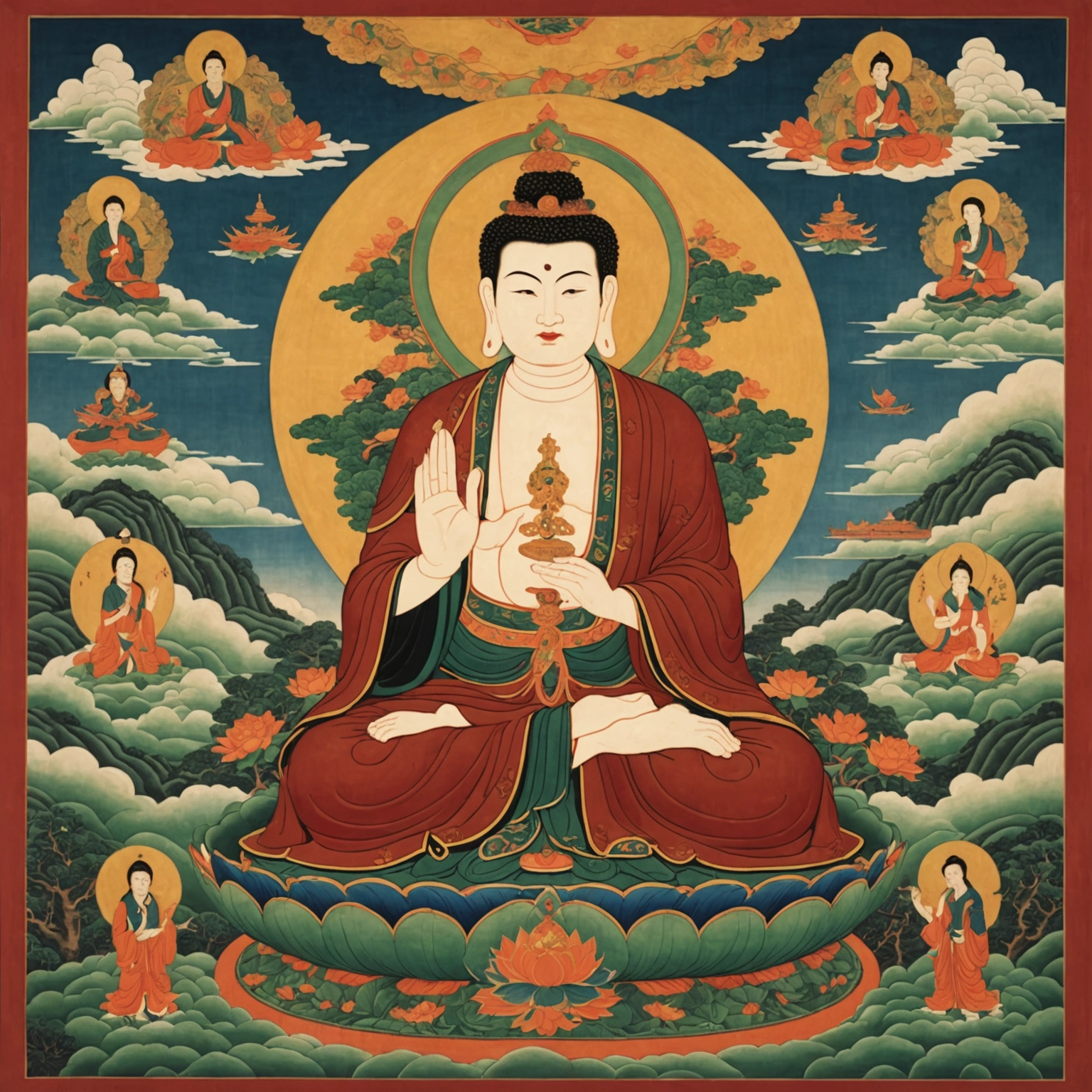 The Vanishing Maitreya and the Flying Sutras