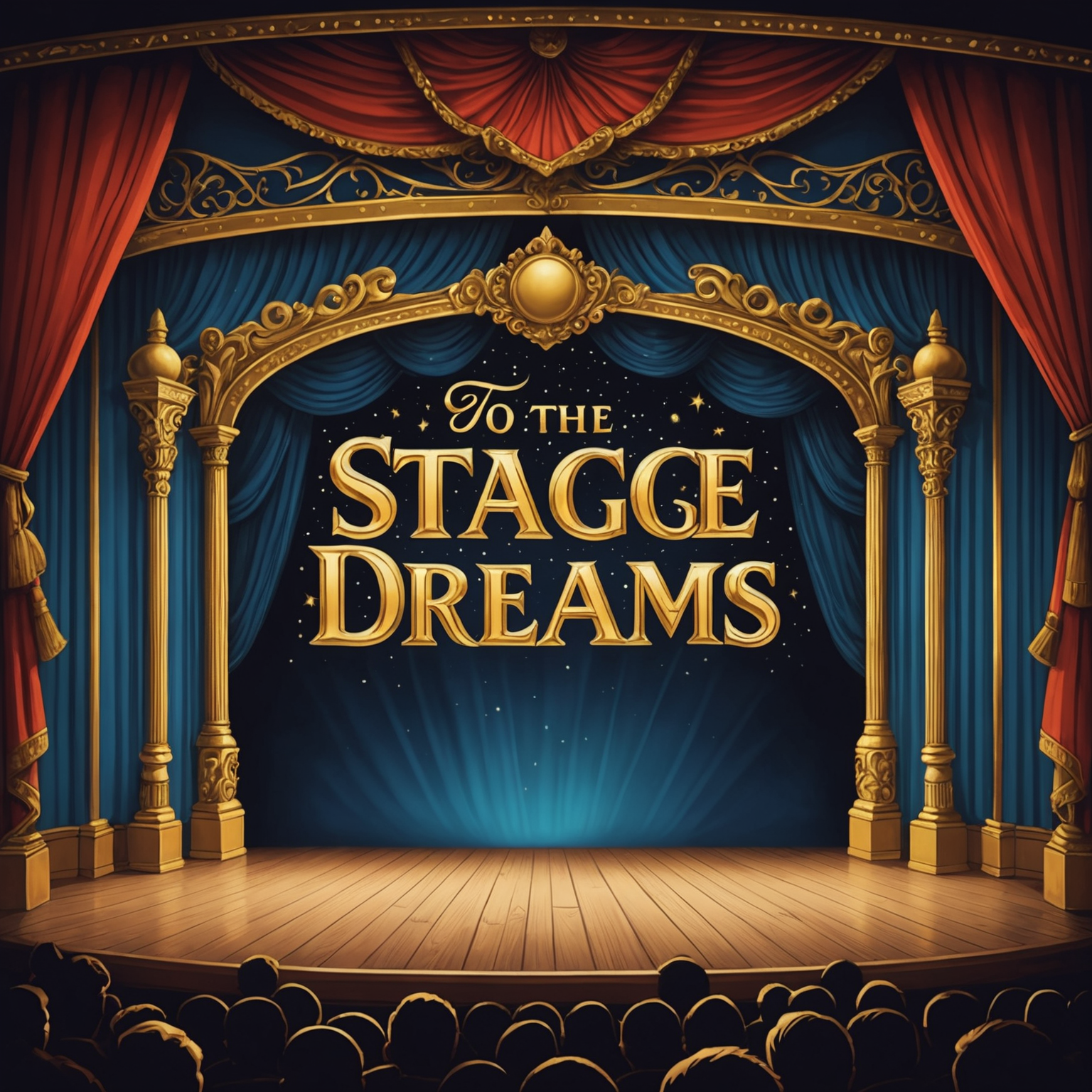 To the stage of dreams.