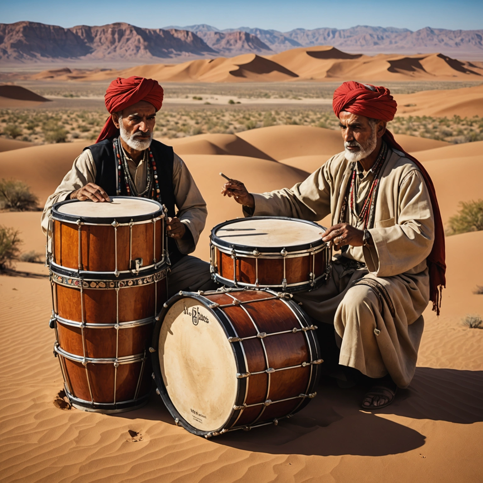 The Drums of the Desert