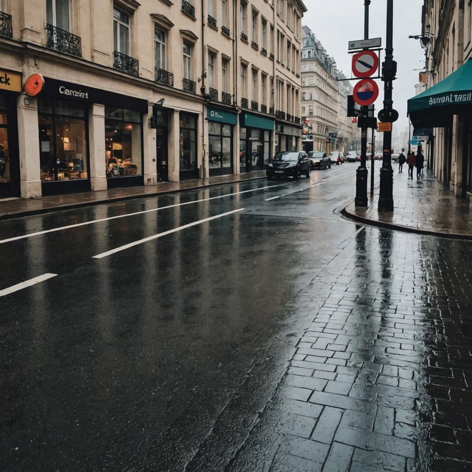 The Rainy Street Corner and a Choice to Make