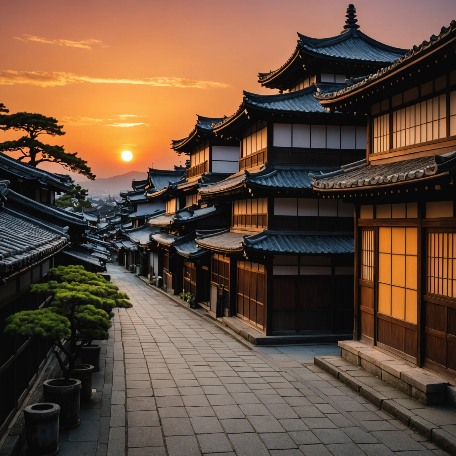 Sunsets Burden: A Kyoto Mystery