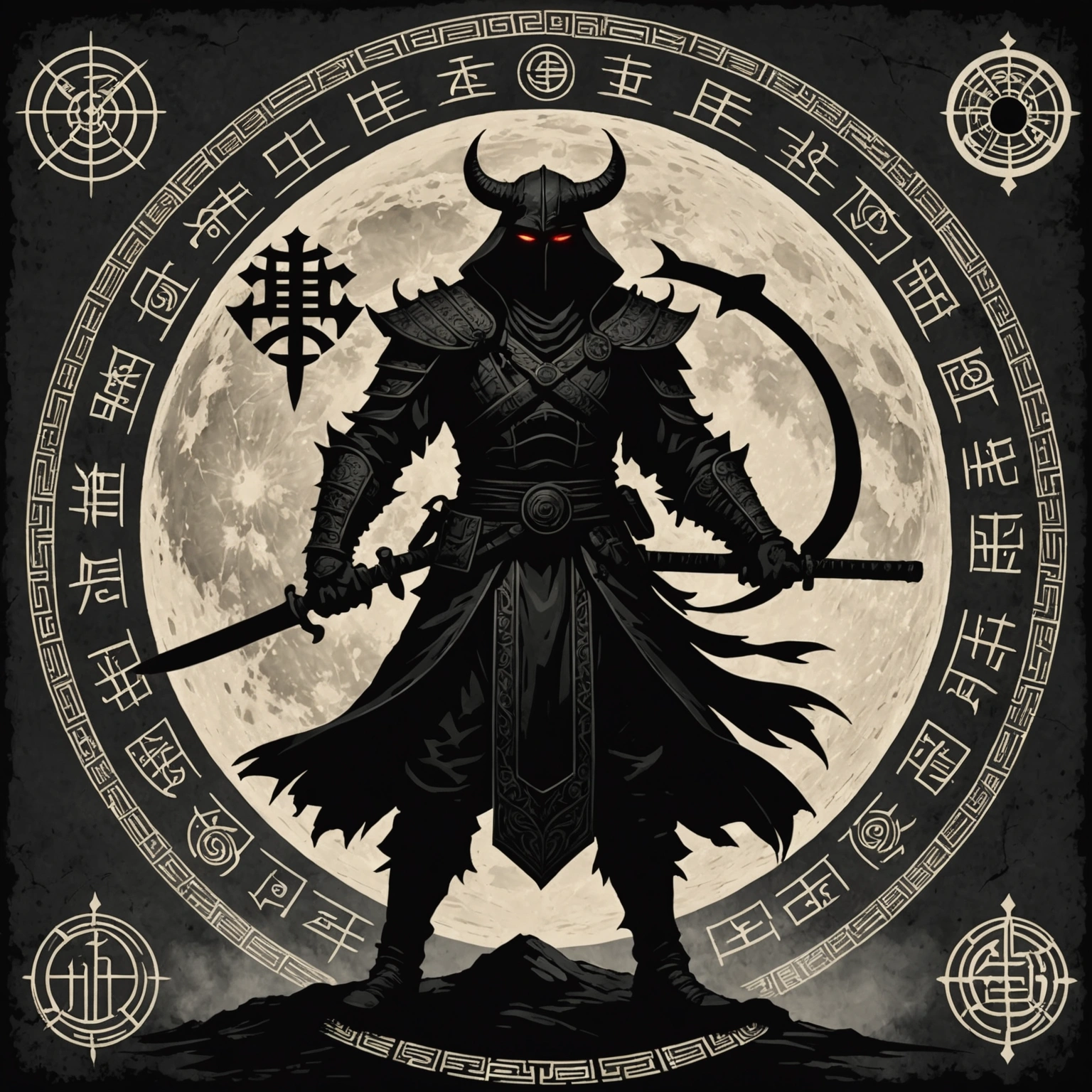 The Shadow Warrior and the Lunar Sigil